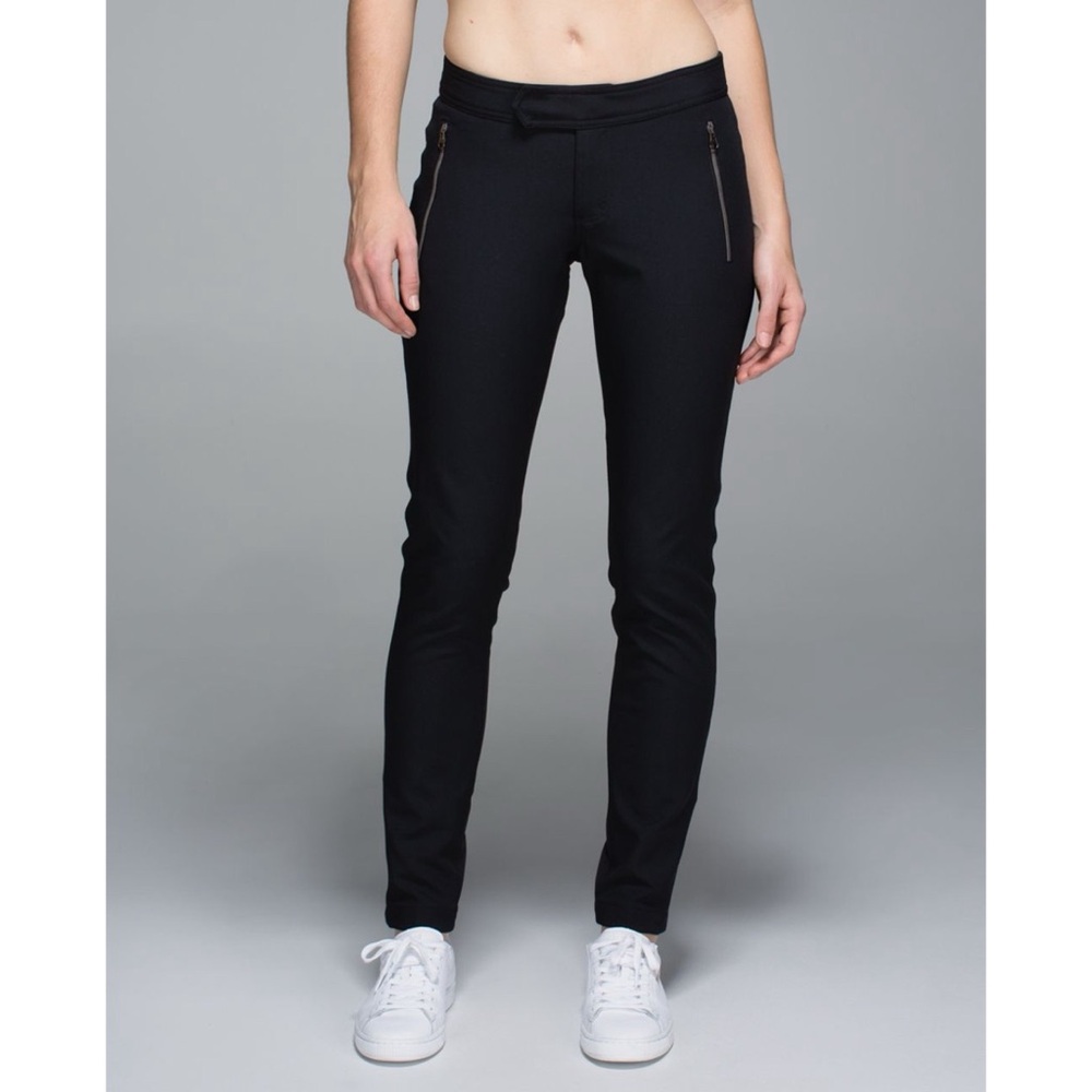 Lululemon Pants Women 8 Better Together Skinny Leg Stretchy Black